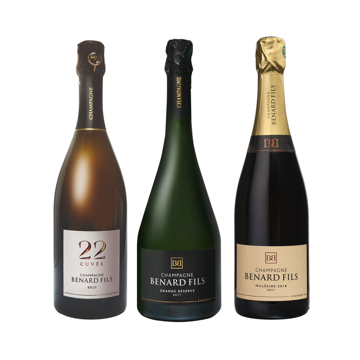 Colis découverte : cuvées premium - Champagne Bénard Fils